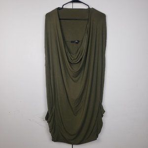 RLX Slouchy Olive Ralph Lauren Jersey Dress